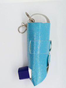 Inhaler cover light blue